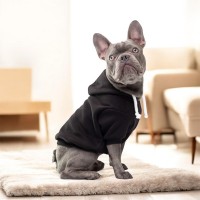 Тепла худи Total Black S2 ( широкогрудые породы) TM Style Pets 