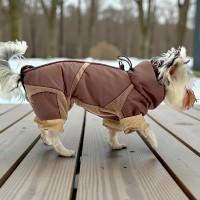 Зимний комбинезон для собак нового поколения Style Pets Turtle S1 Biege