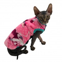 Теплая кофта без рукава для кота или кошки Style Pets Mikki Теплая кофта без рукава для кота или кошки Style Pets Mikki