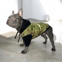 Теплая худи для собак Style Pets MCAM камуфляж Теплая худи для собак Style Pets MCAM камуфляж