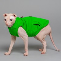 Спортивна майка для кота та кішки Style Pets "TVIXI" Green