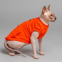 Спортивная майка для кота или кошки Style Pets "TVIXI" Orange